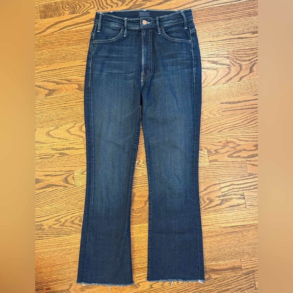 Women’s Mother Jeans Hustler Ankle Fray Size 27